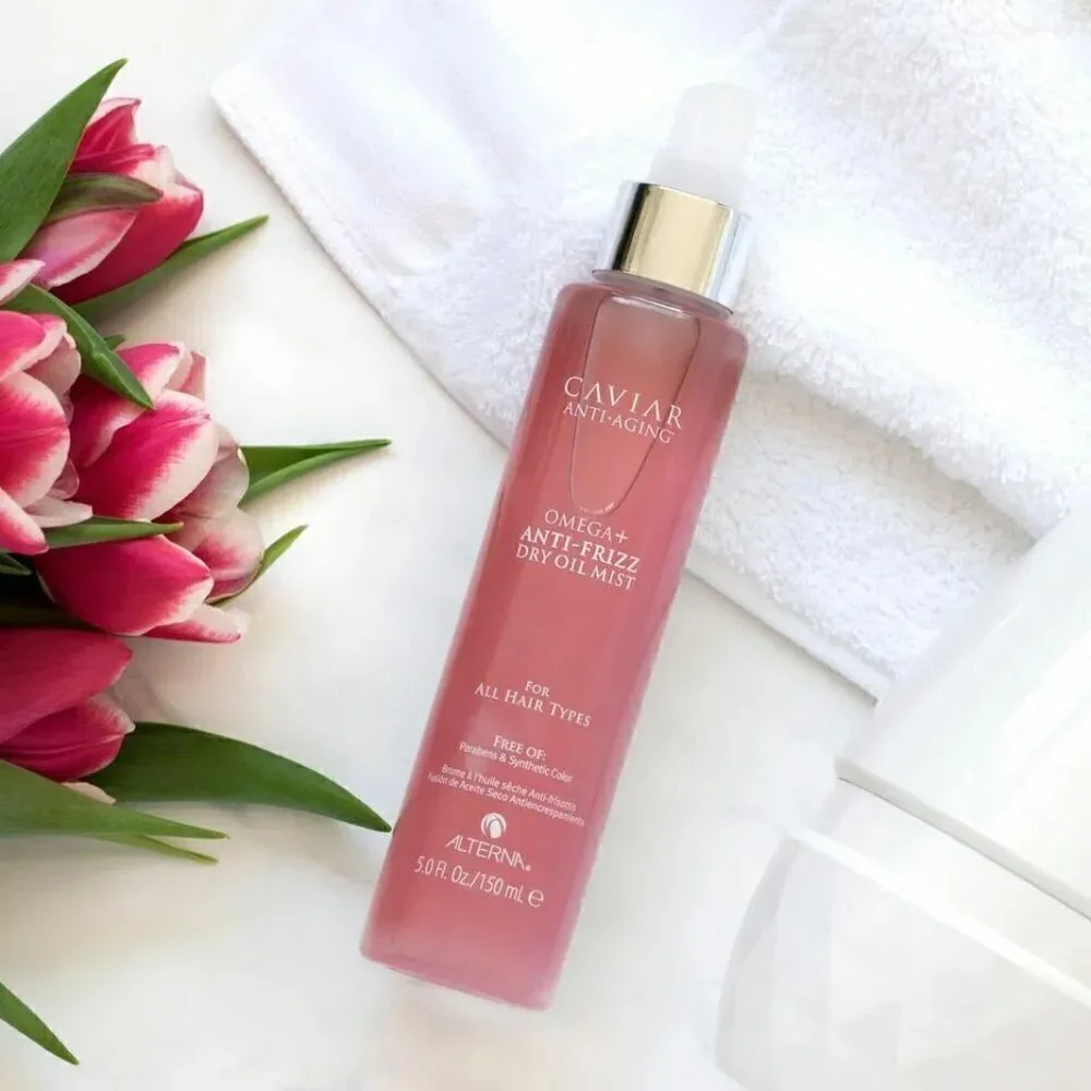 New Alterna Caviar Anti-Aging Omega+ Anti-Frizz Dry Oil Mist
